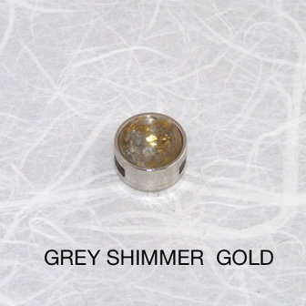 Grey Shimmer Gold