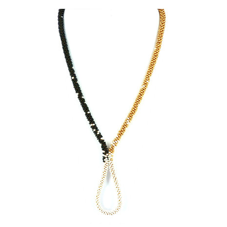 Gold/Black & Pearl