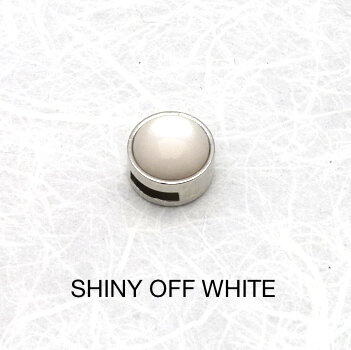 Shiny Off white
