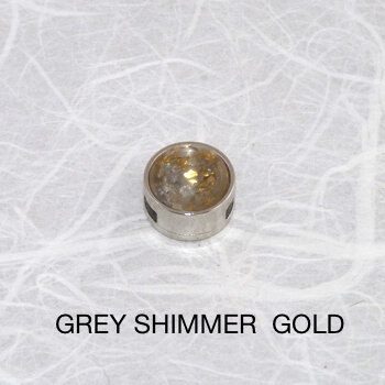 Grey Shimmer Gold