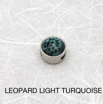 Leopard Light Turquoise